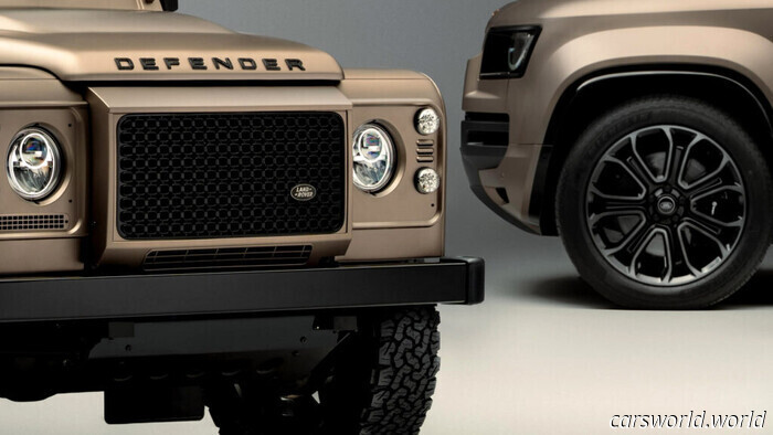 Il Defender classico V8 con gli aggiornamenti Octa costa molto di più del nuovo Octa | Carscoops